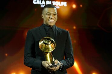 Globe-Soccer-Awards-Mbappé-coqtail-milano