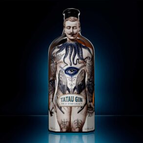 Tatau-Gin-bottle-label-coqtail