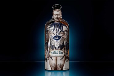 Tatau-Gin-bottle-label-coqtail