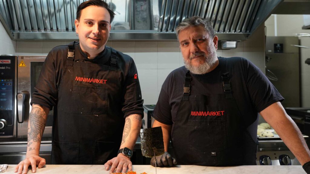 Chef-Alberto-Ferrara-e-Lorenzo-Muratore-Minimarket-Coqtail